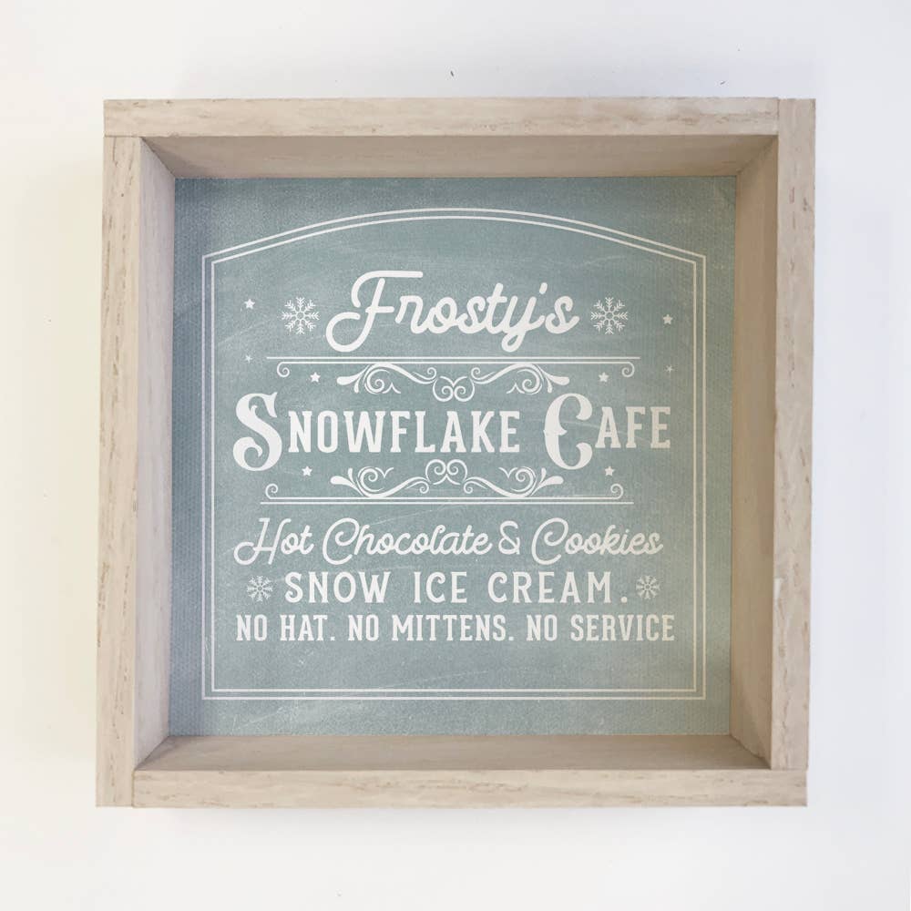 Christmas Vintage Chalk Wood Signs Assortment Art/set of 5