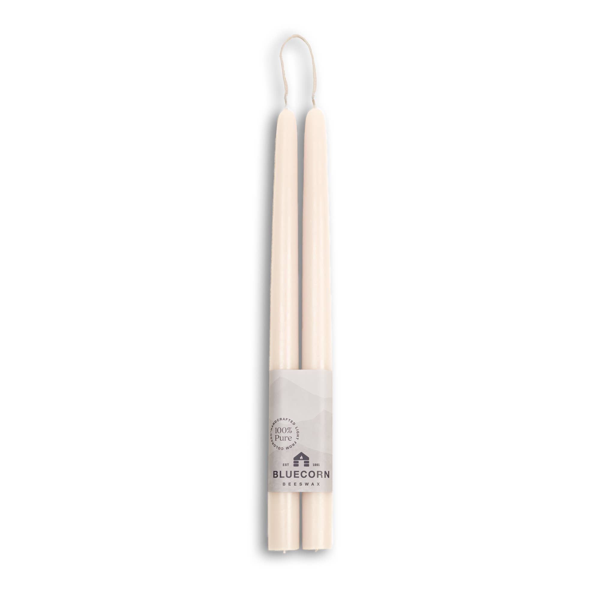 Beeswax Taper Candles – Dripless & Handmade in USA