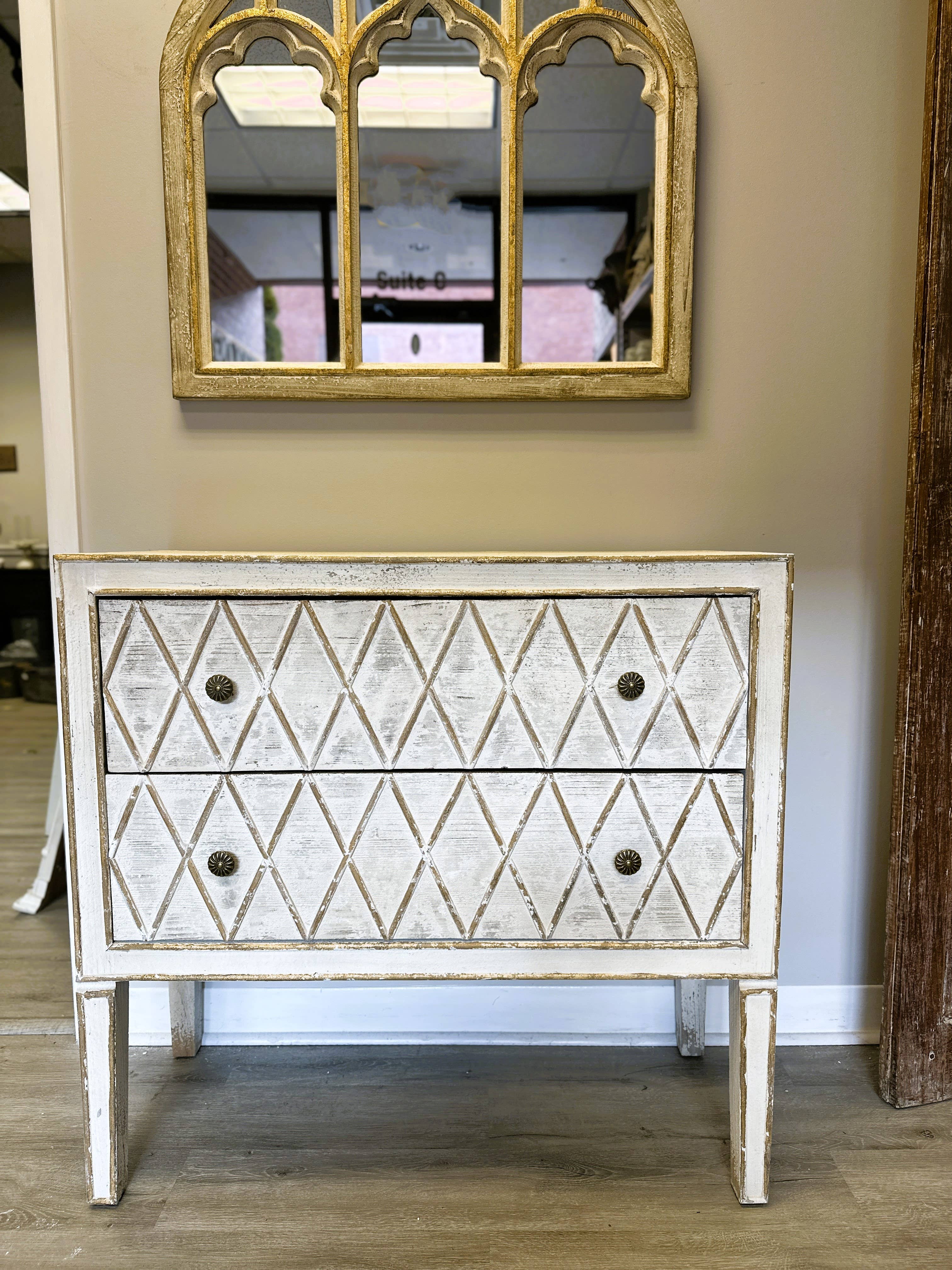 Antique Style Farmhouse French Style Dresser