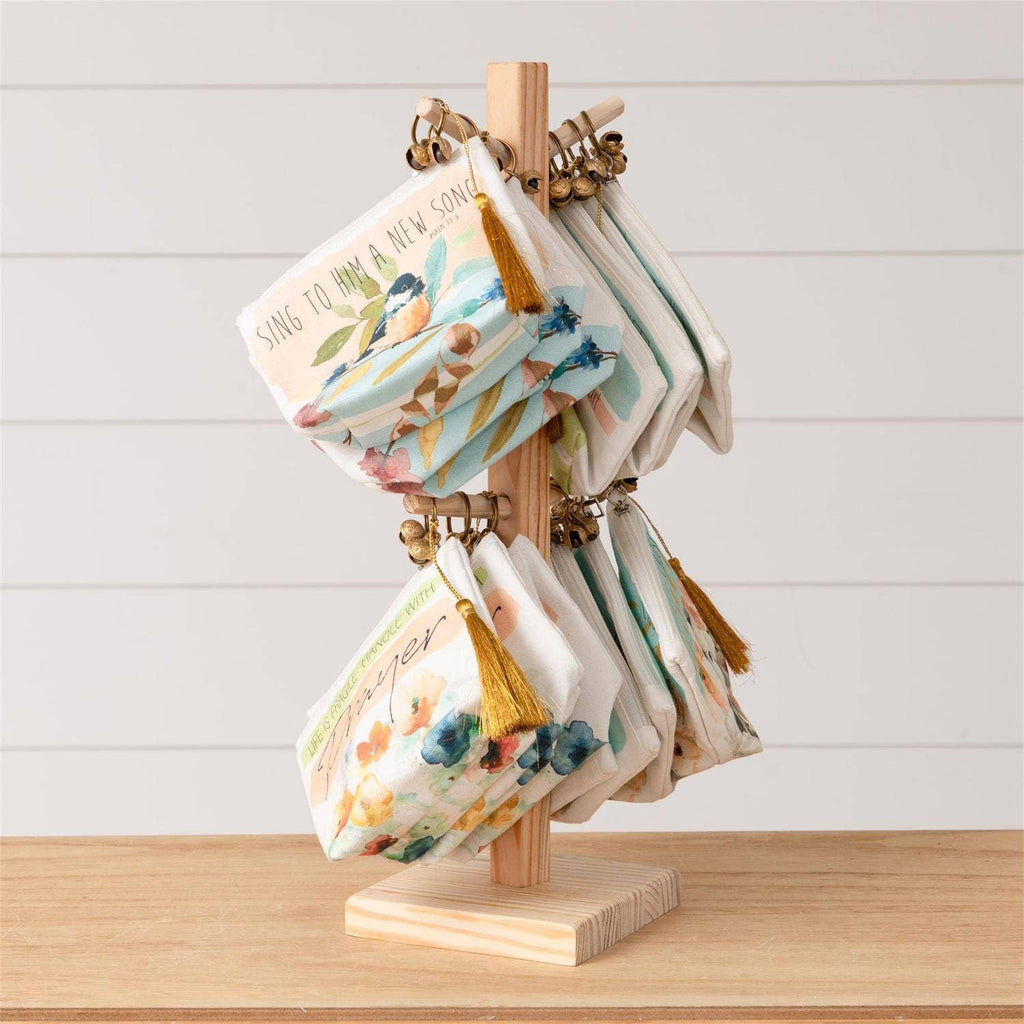 Inspirational Coin Purse With Display Stand