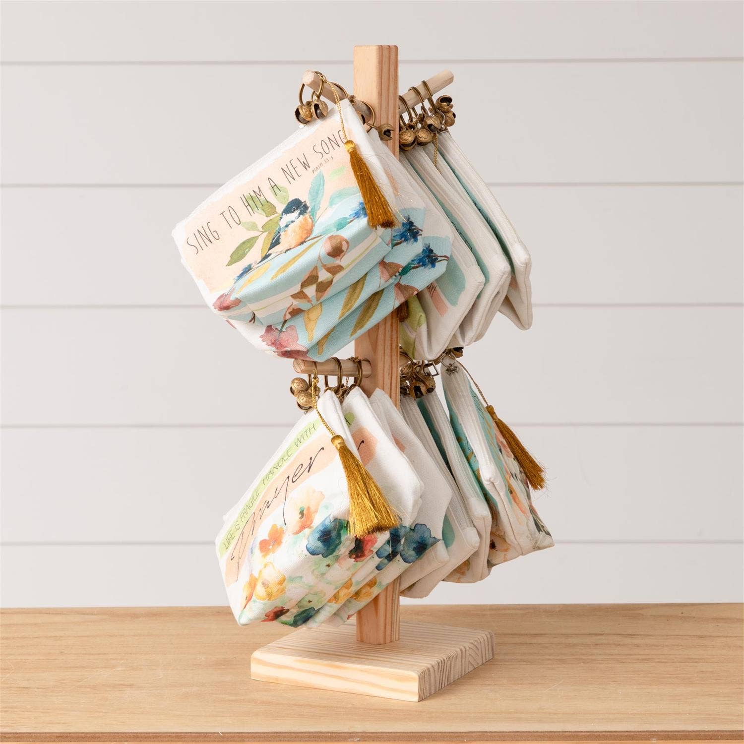 Inspirational Coin Purse With Display Stand