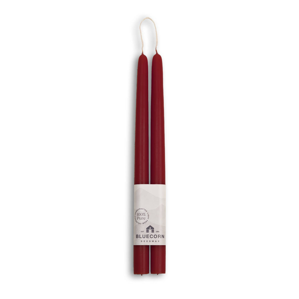 Beeswax Taper Candles – Dripless & Handmade in USA