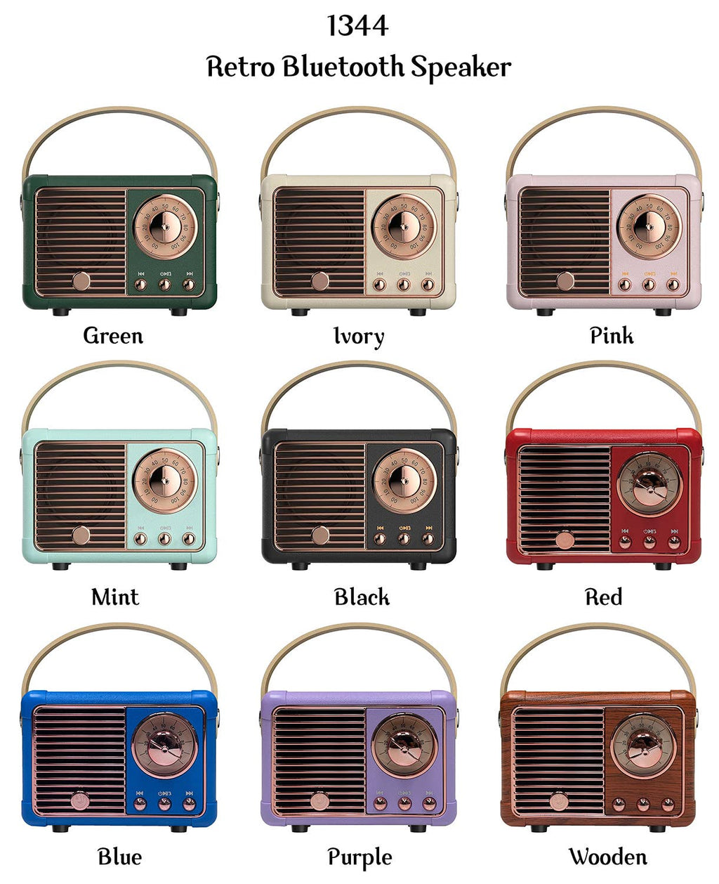 Vintage Bluetooth Speaker