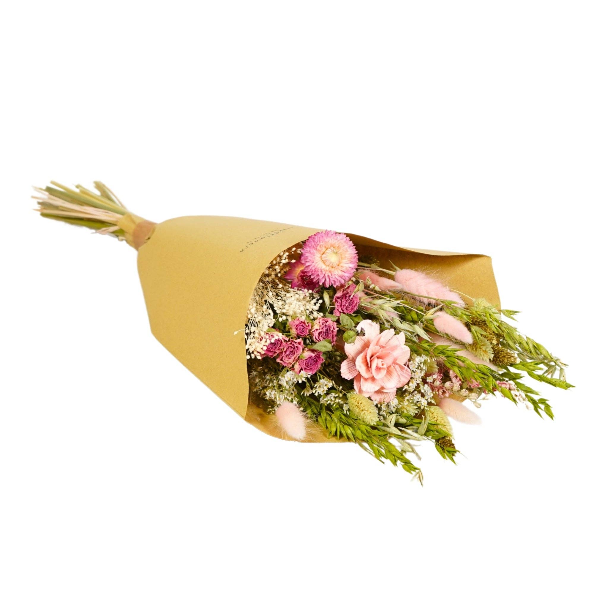 Dried Flowers - Field bouquet - Pink Elegance