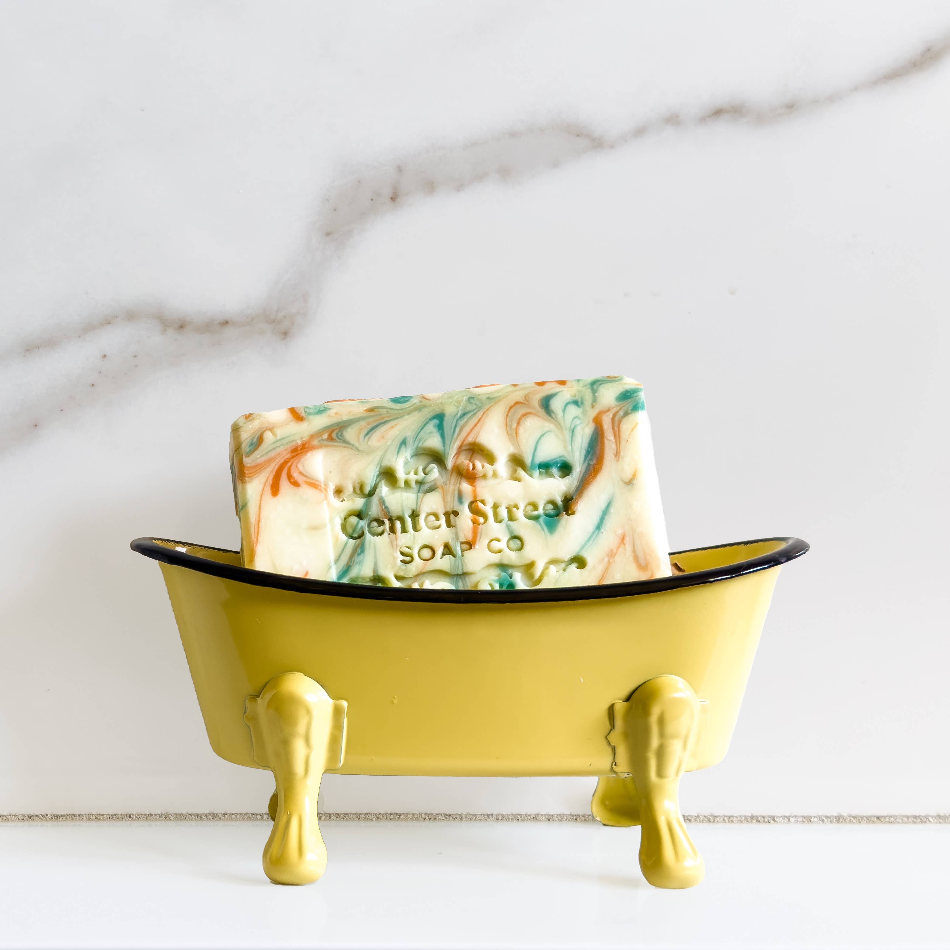 Antique Bathtub Soap Dish 12-Pack, White or Multi-Colored