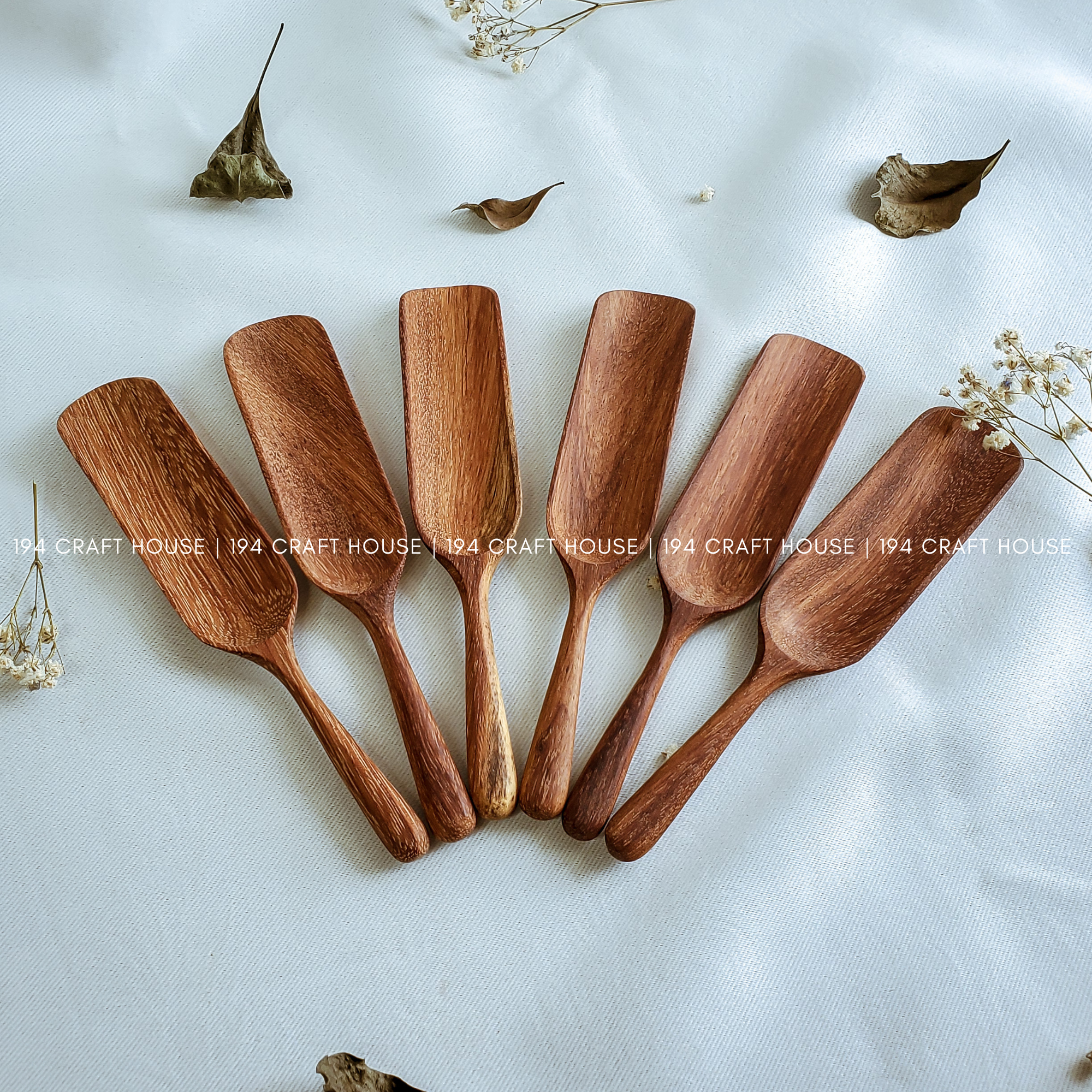 Wooden Coffee, Tea Spoons & Scoops - Measuring Spoon