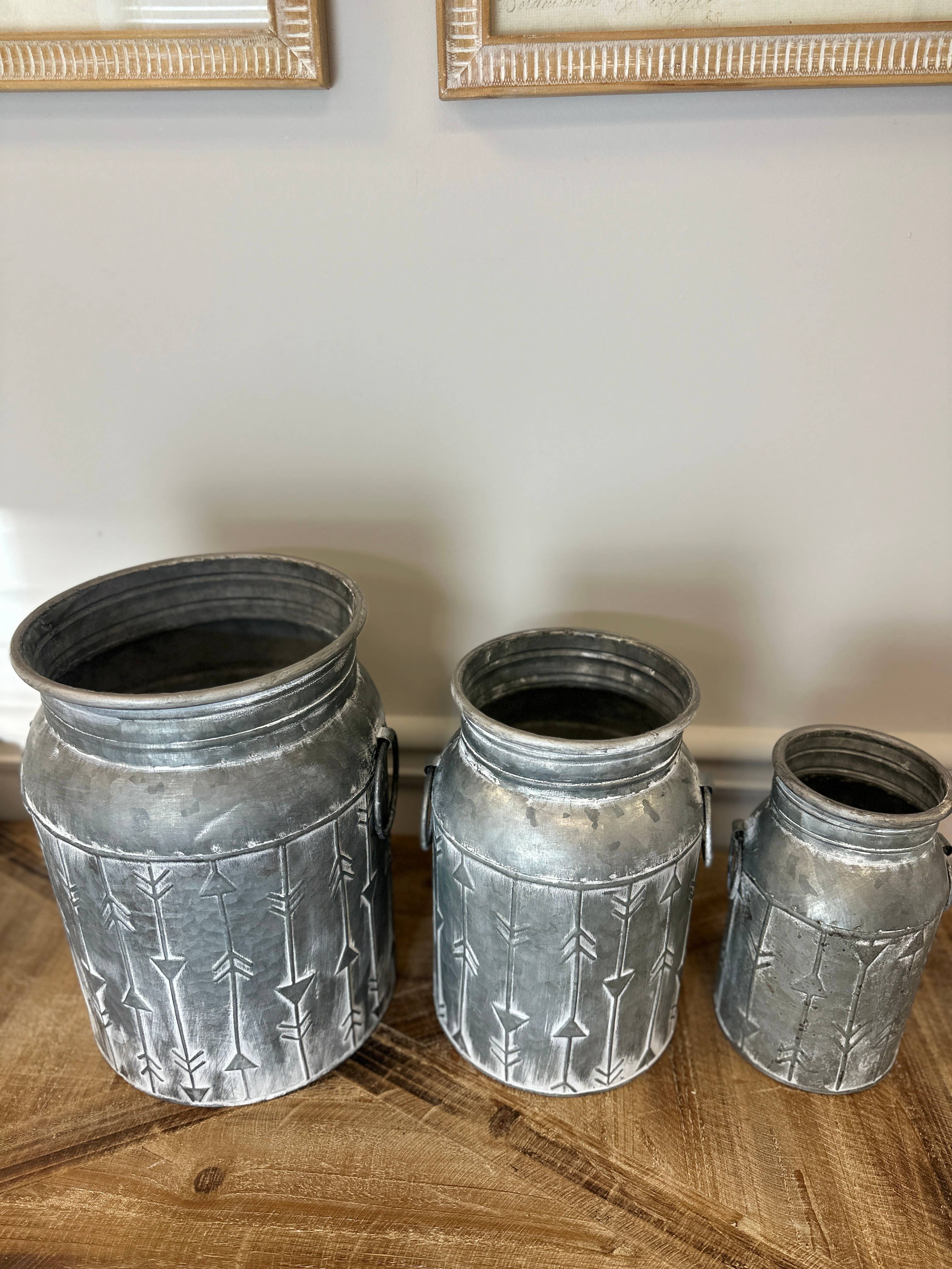Iron Jars Set of 3