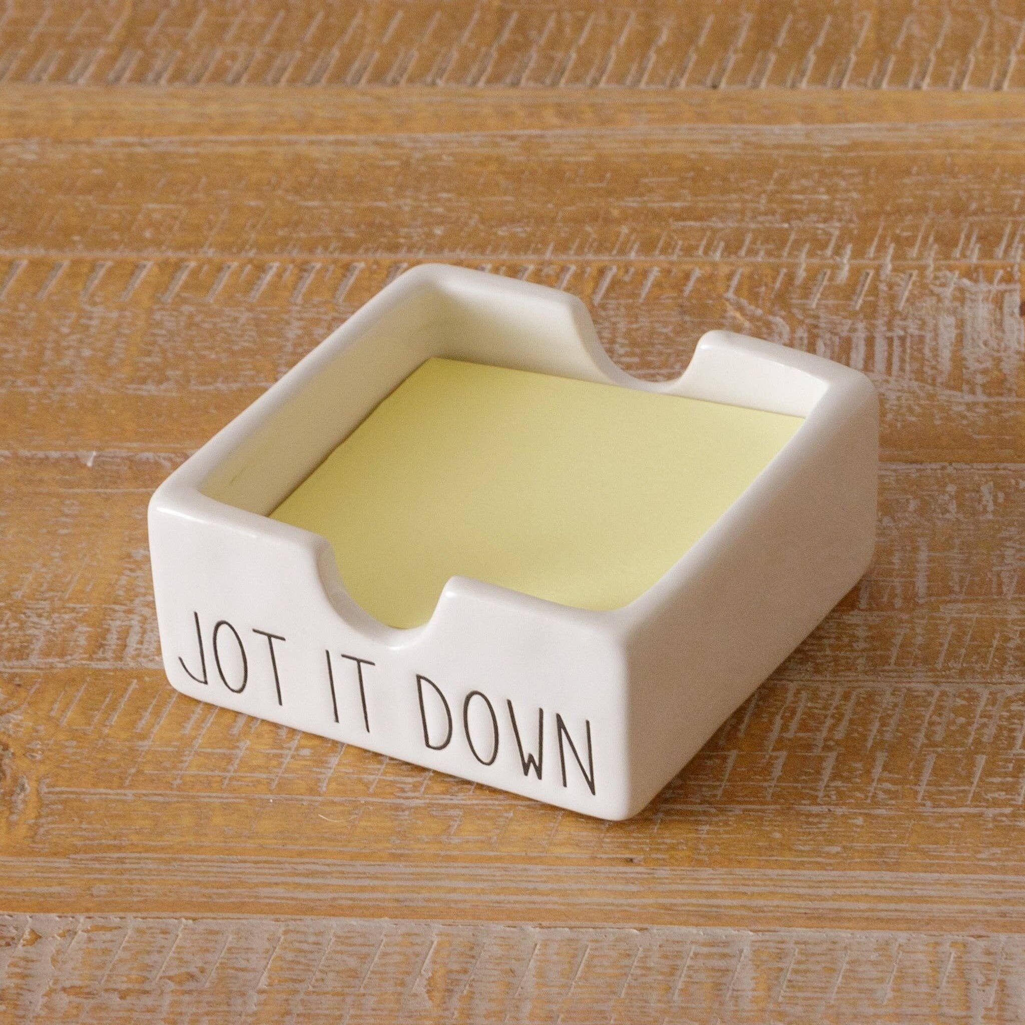 Ceramic Post-It Holder