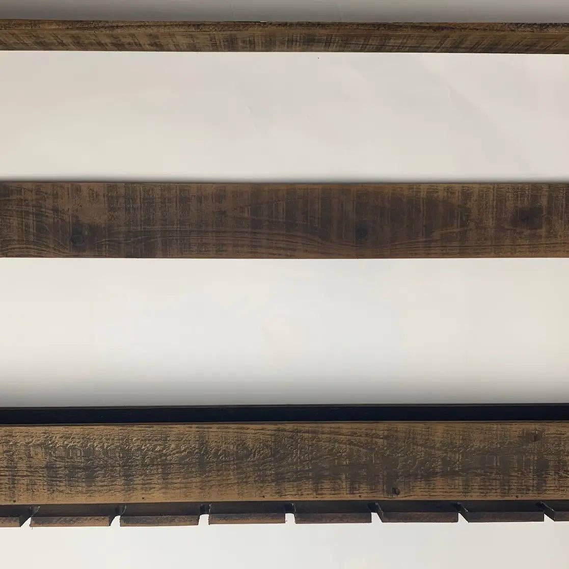 Wooden Wall Wine Rack