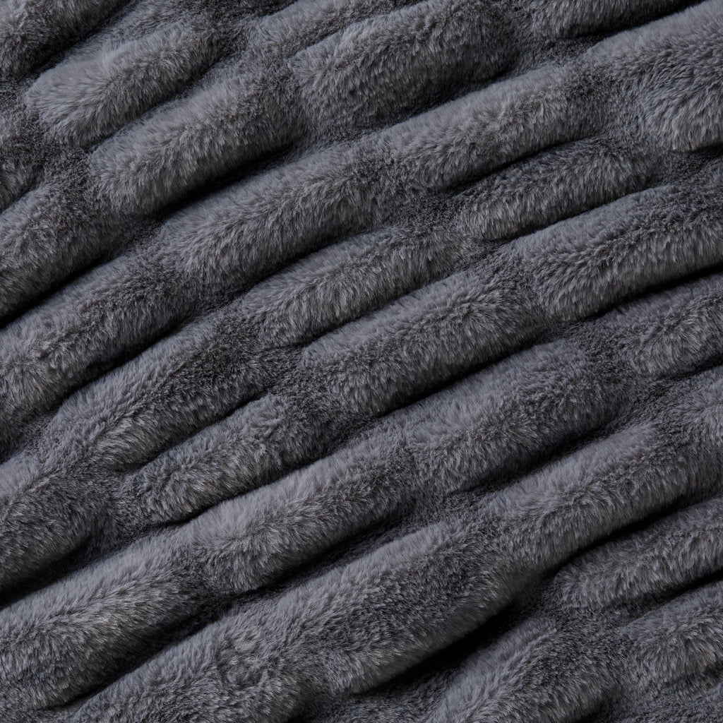 Luxury Heavyweight Ruched Throw Blankets 50" x 60"