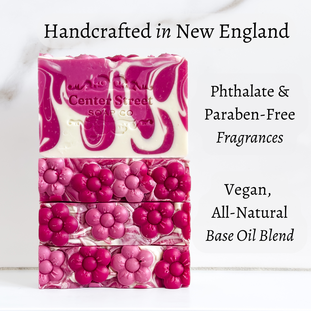 Cherry Blossom Spring Handmade Bar Soap - 4oz