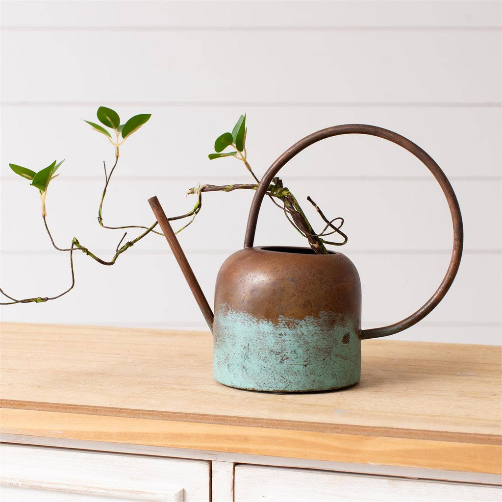 Watering Can - Tarnished Copper Finish