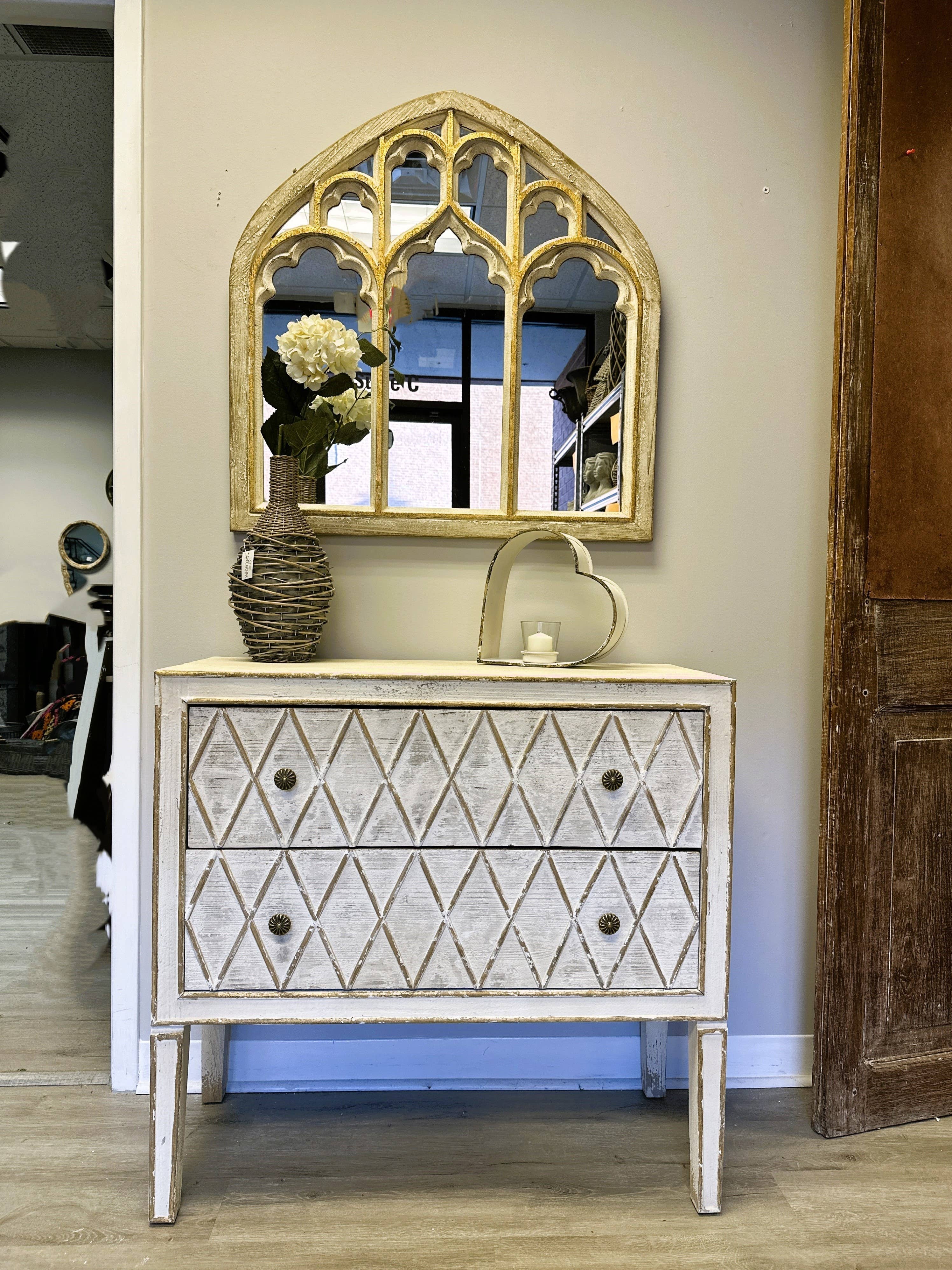 Antique Style Farmhouse French Style Dresser