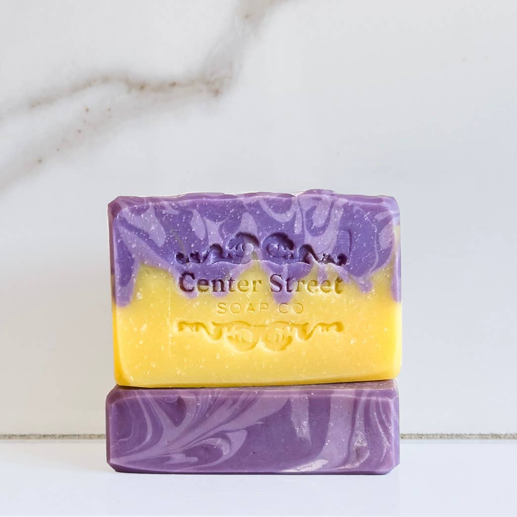 Lavender and Lemongrass Vegan Handmade Bar Soap - 4oz