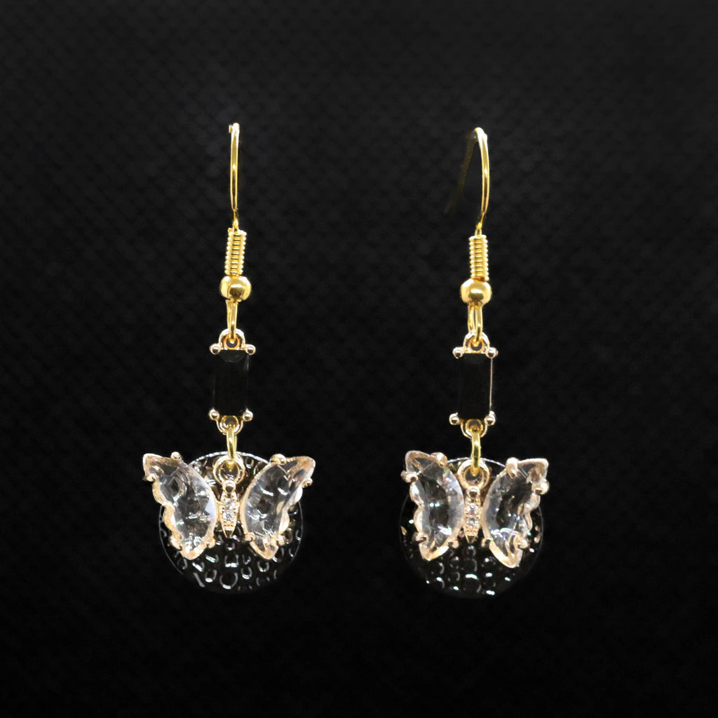 Dark Butterfly Earrings