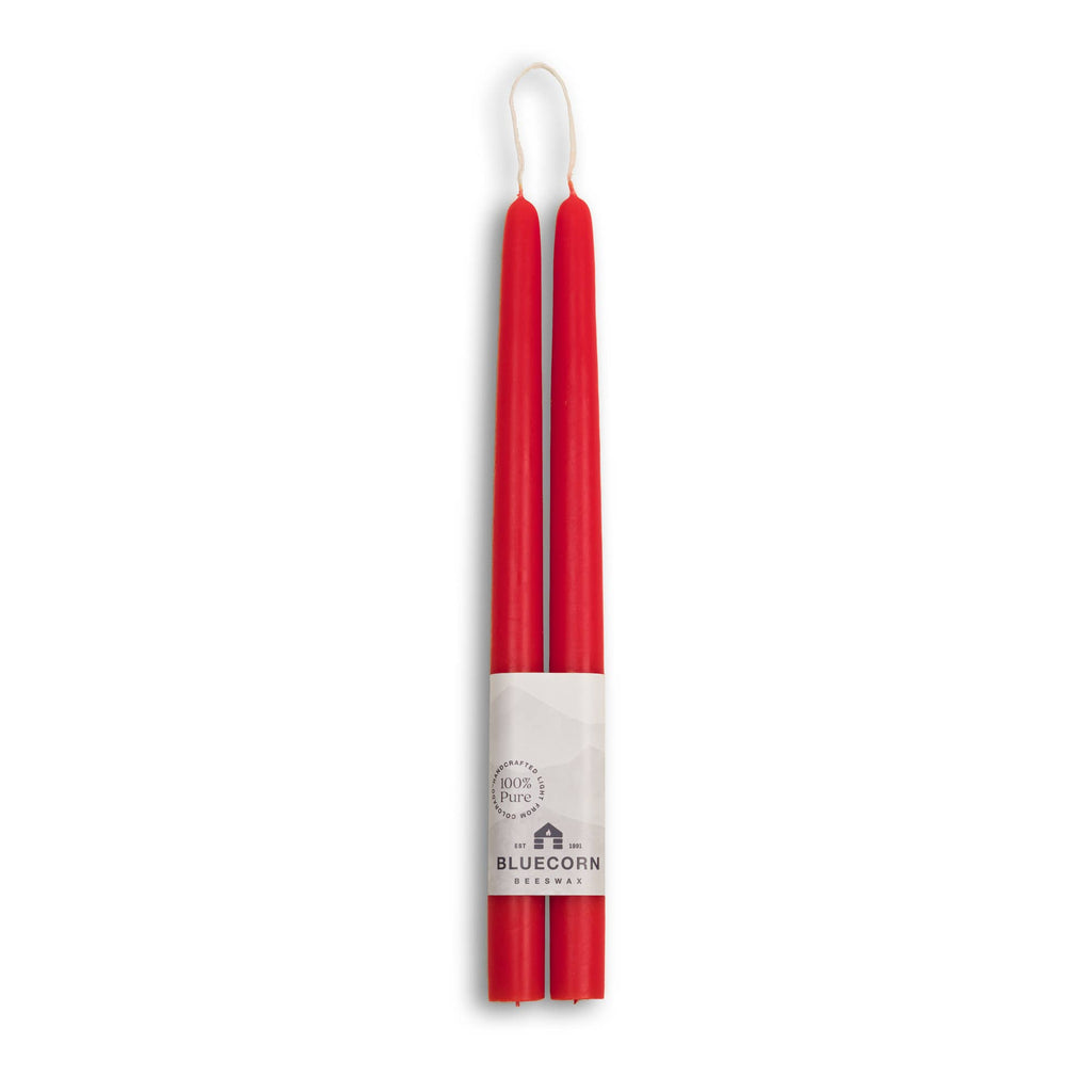 Beeswax Taper Candles – Dripless & Handmade in USA