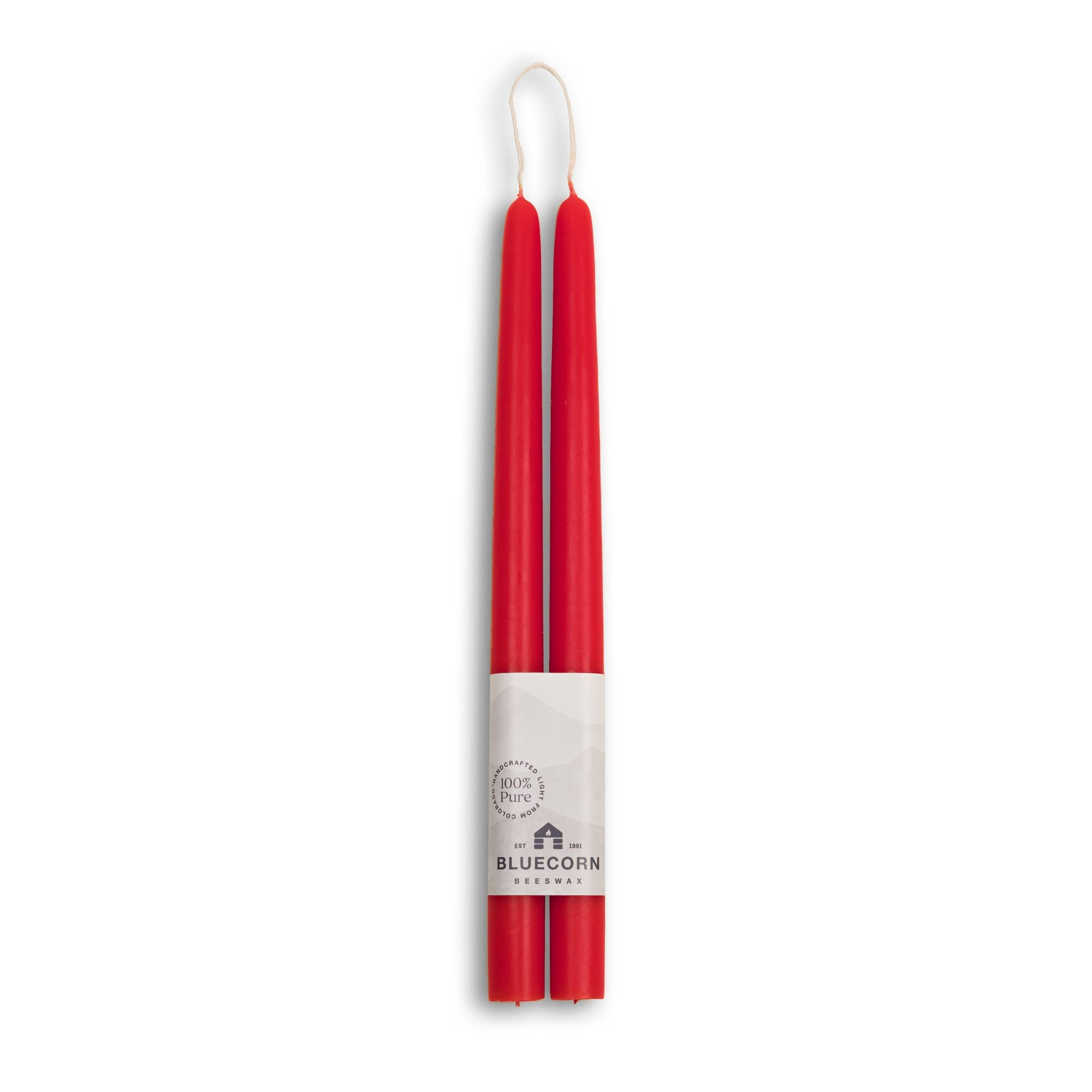 Beeswax Taper Candles – Dripless & Handmade in USA