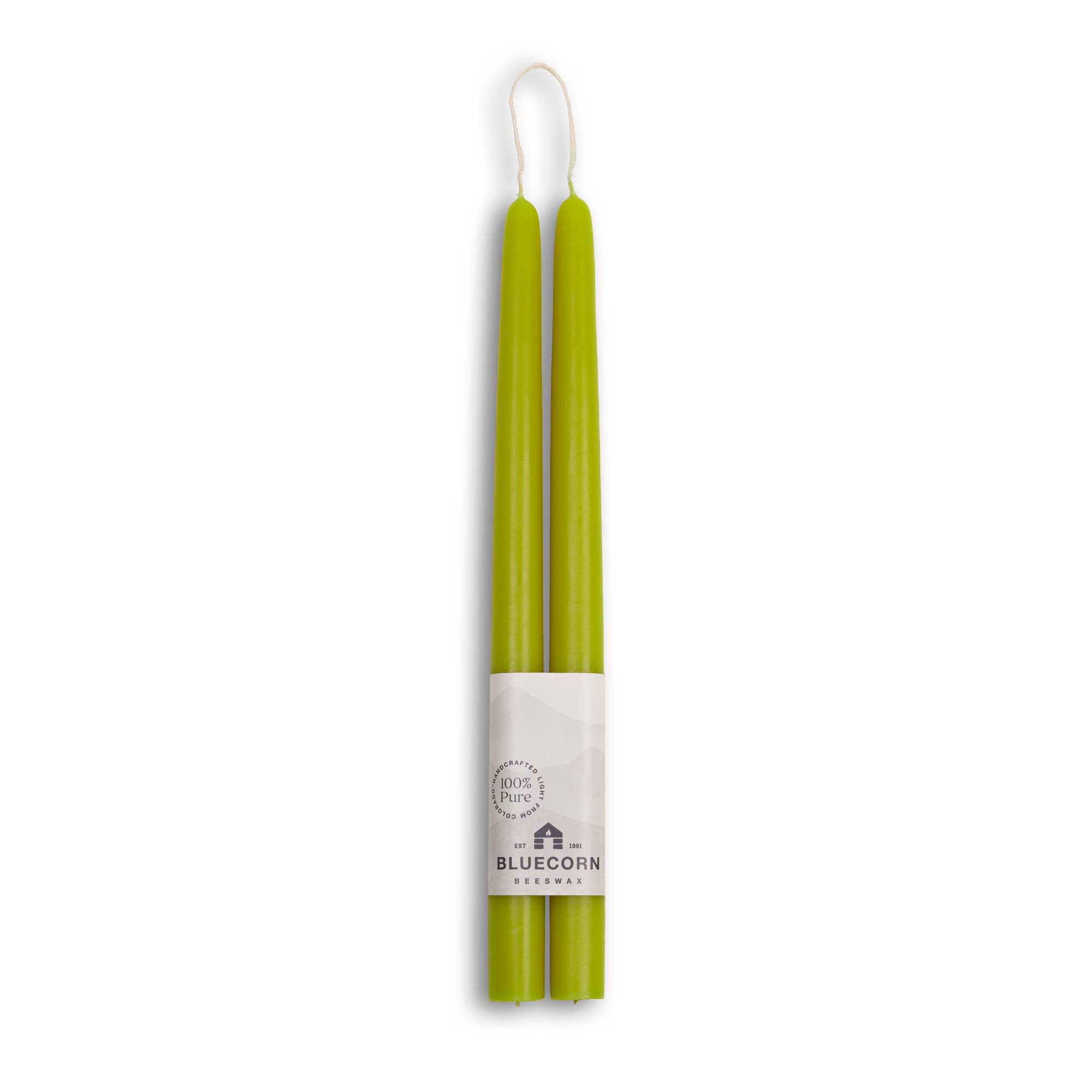 Beeswax Taper Candles – Dripless & Handmade in USA