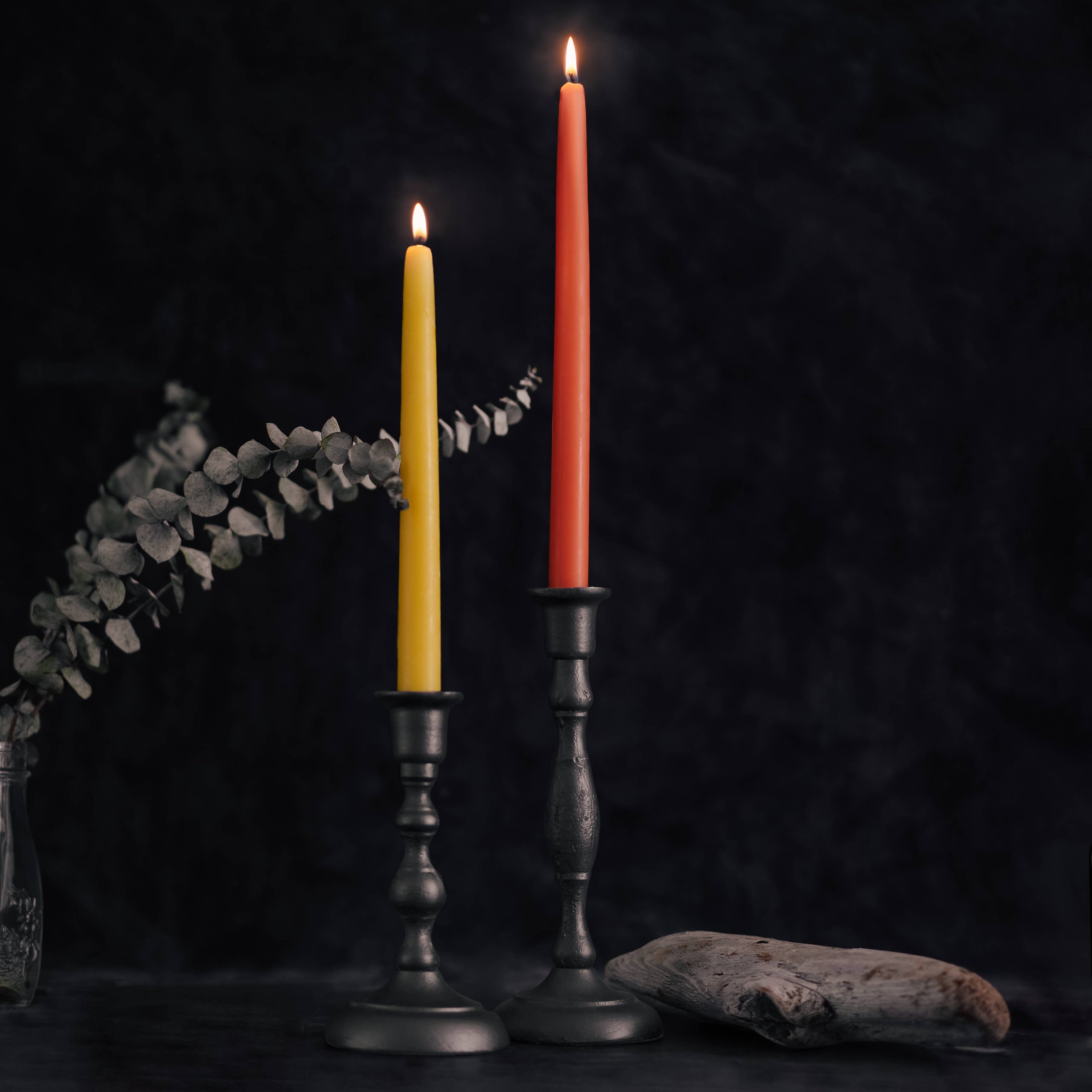 Beeswax Taper Candles – Dripless & Handmade in USA