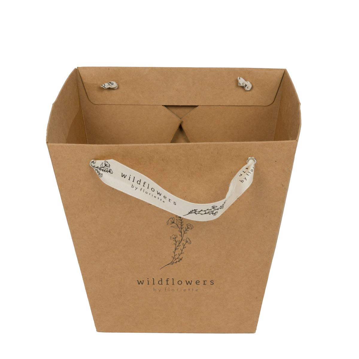 Foldable Bucket - Wildflowers