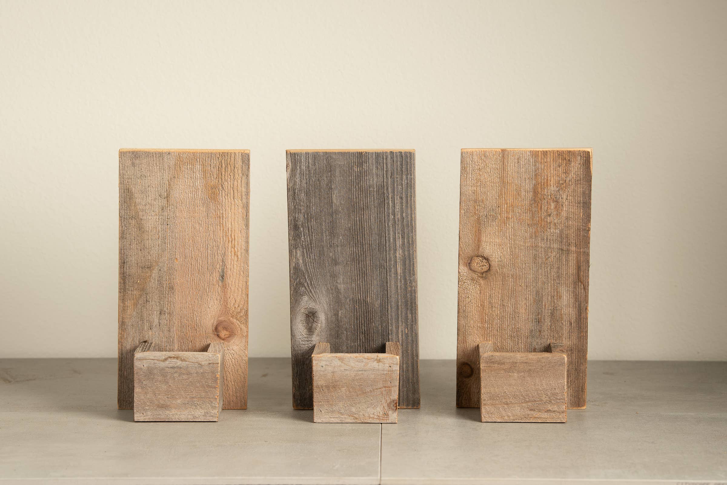 Reclaimed Wood Wall Mini Planter