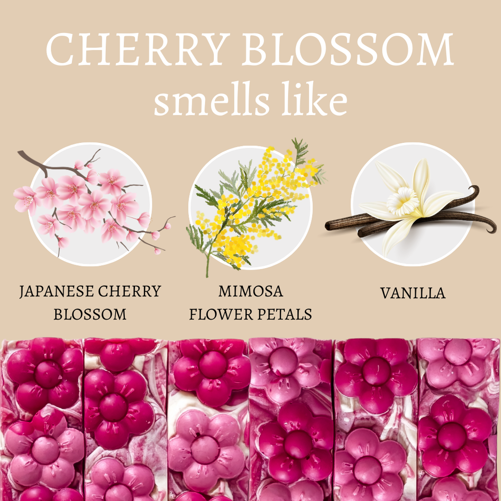 Cherry Blossom Spring Handmade Bar Soap - 4oz