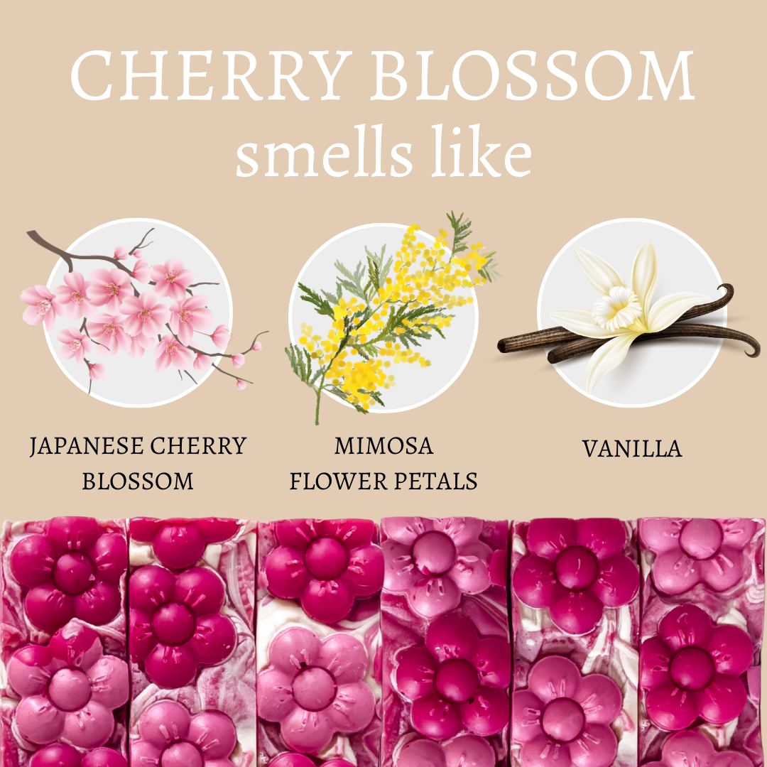 Cherry Blossom Spring Handmade Bar Soap - 4oz