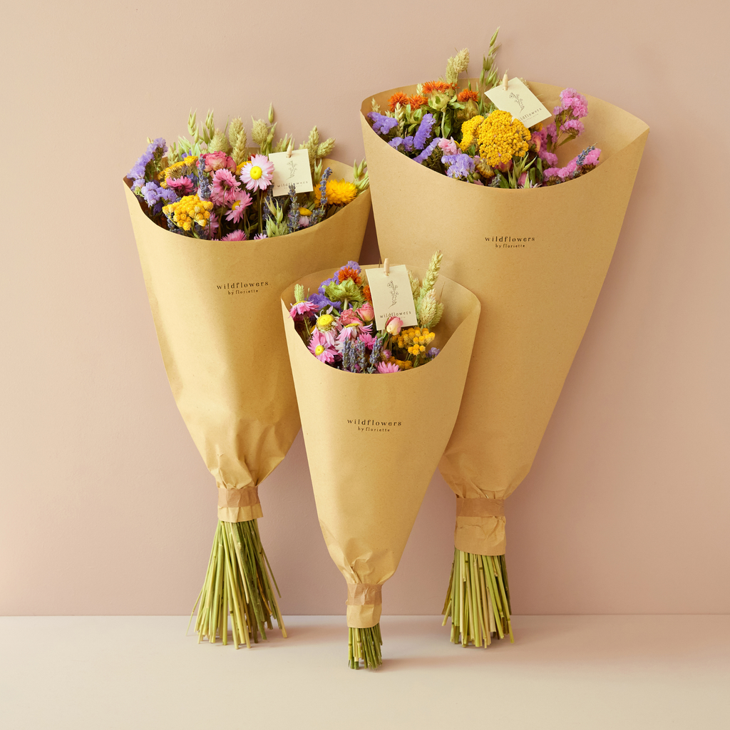 Dried Flowers Field Bouquet – Multi