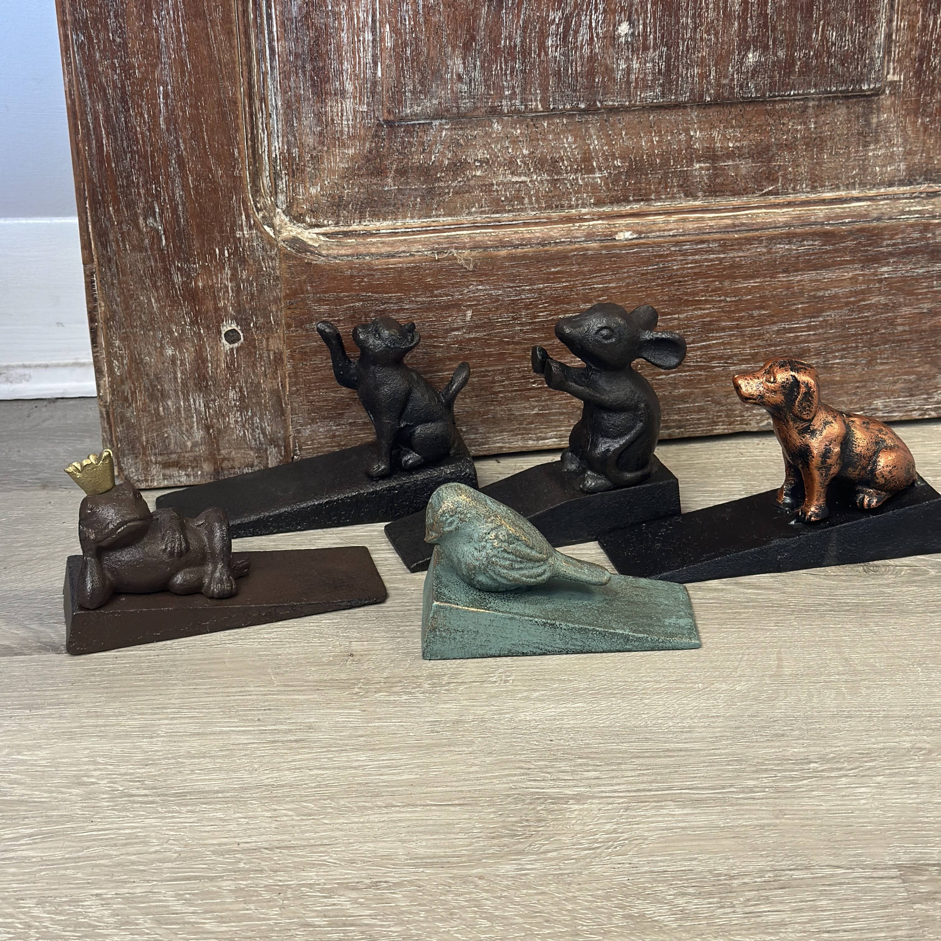 Cast Iron Animal Doorstop