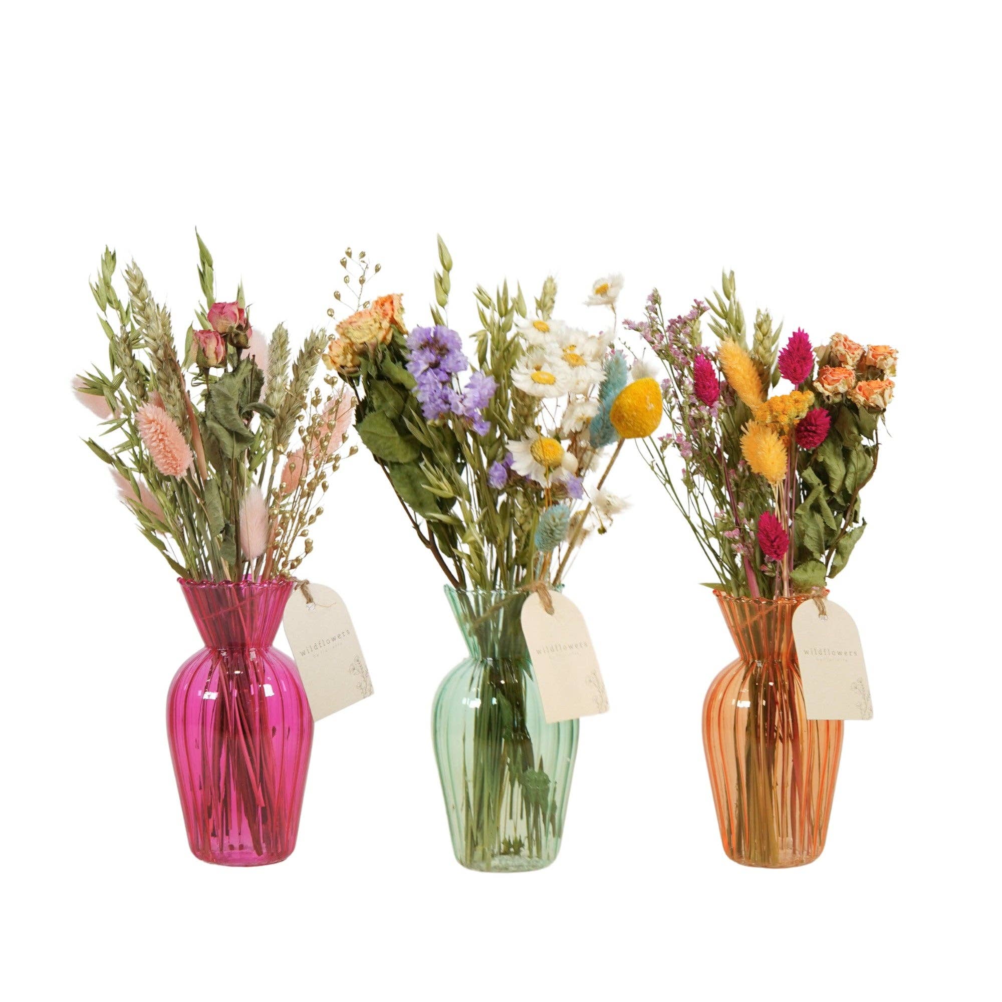 Dried Flowers in Bottle – Pastel - Summer Bestseller