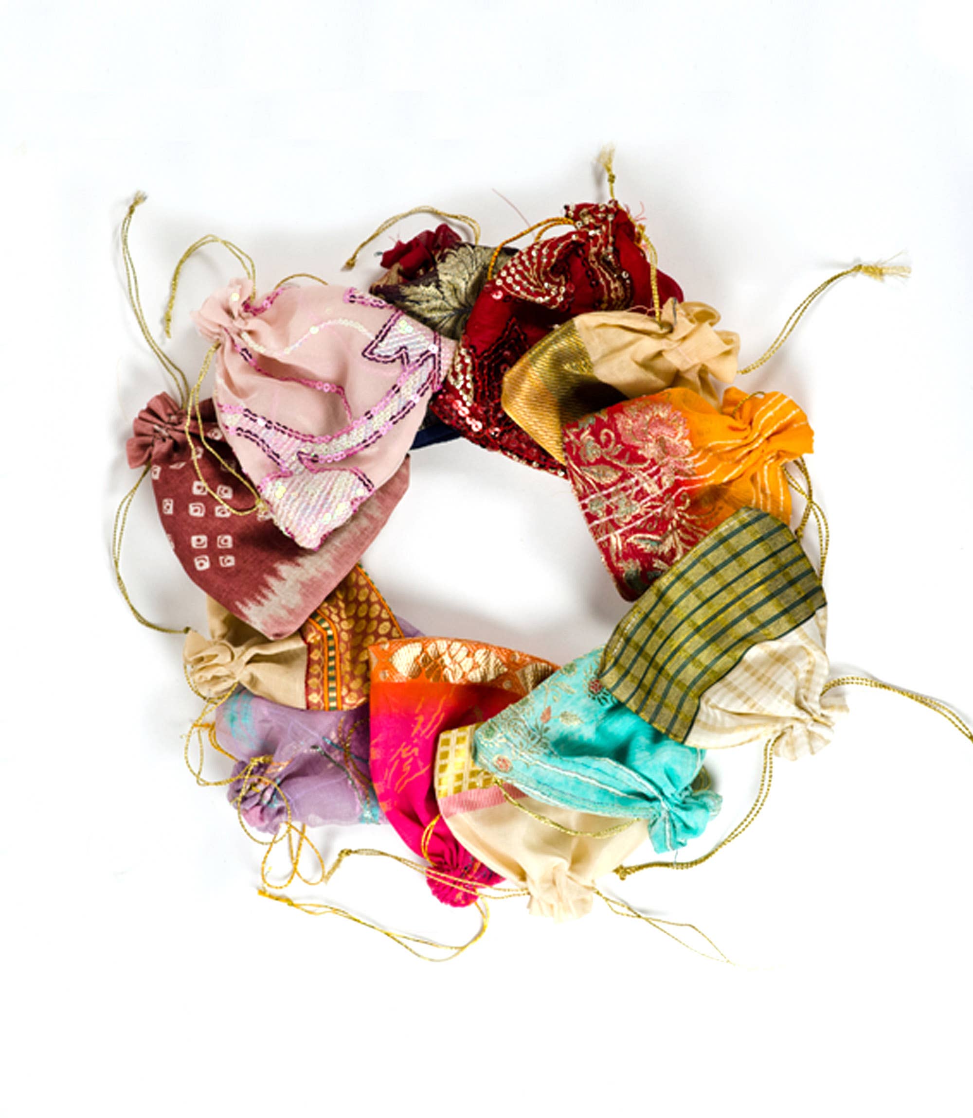 Sorpresa Eco Friendly Drawstring Gift Bags - Assorted