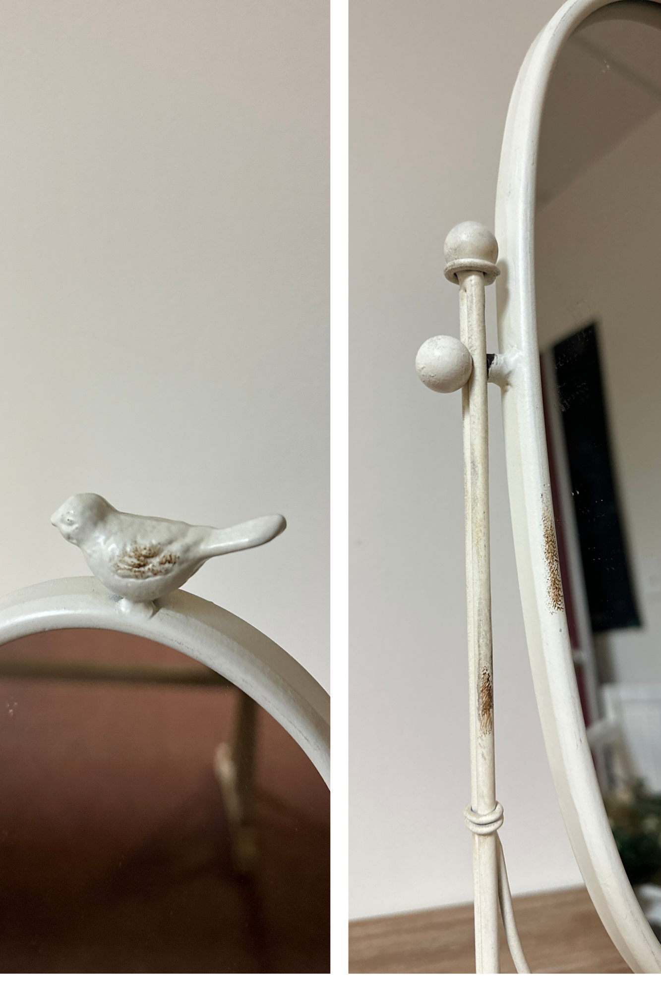 VINTAGE TABLE TOP SWING MIRROR