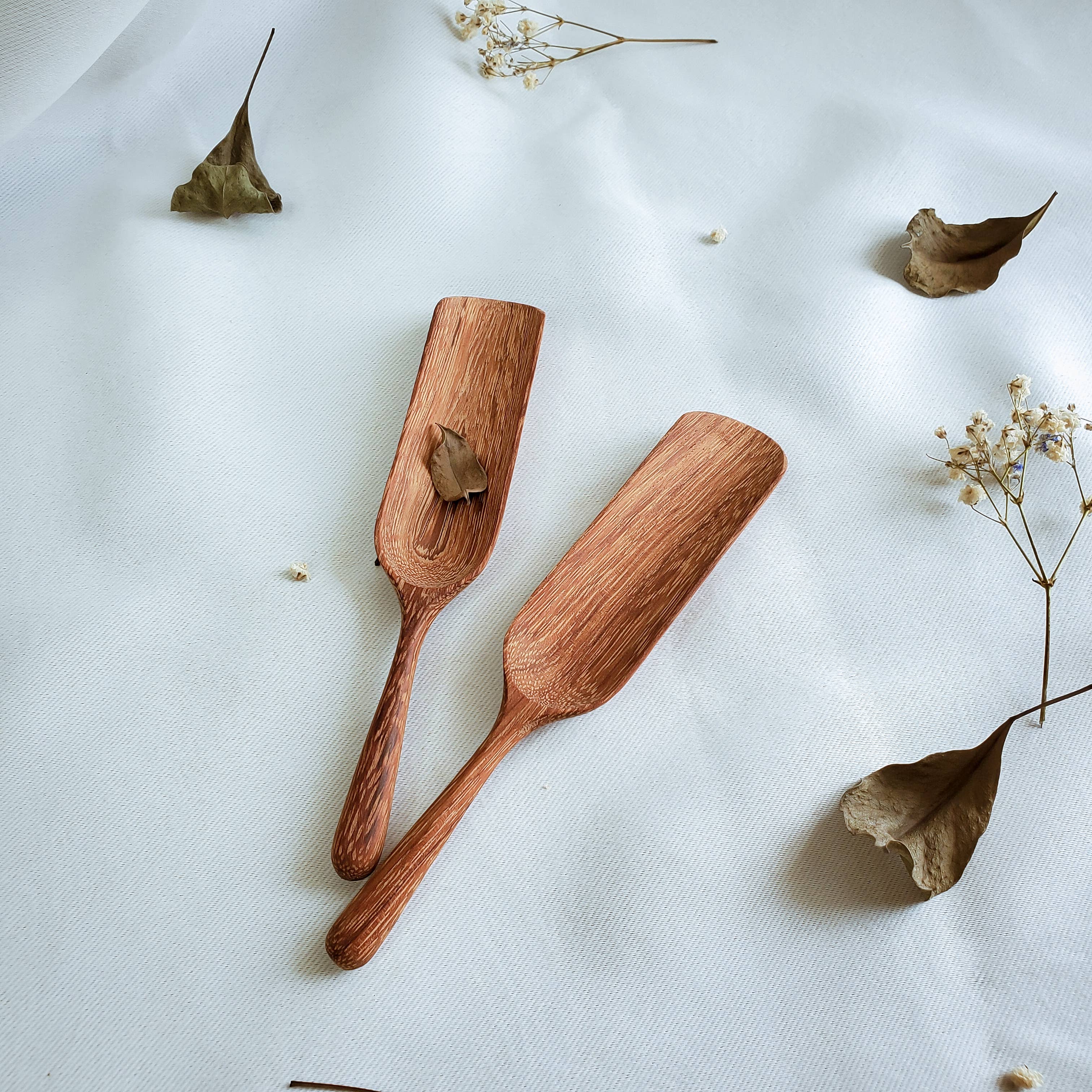 Wooden Coffee, Tea Spoons & Scoops - Measuring Spoon
